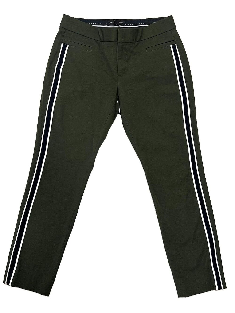 Banana Republic Sloan Slim Ankle Pants Trousers Olive Green Women’s Size 2 P
